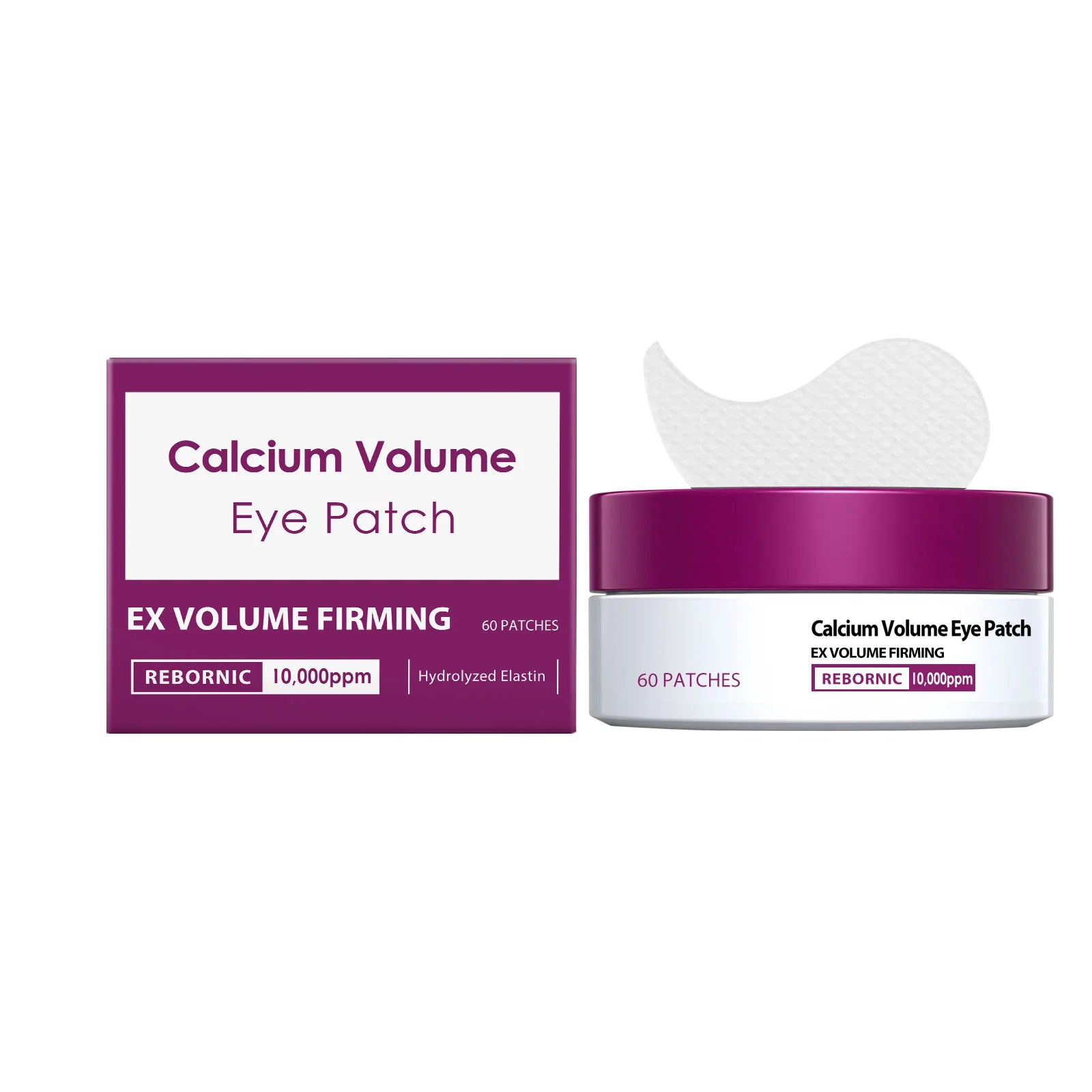 Calcium Skincare Set -Anti Aging Firming Serum Cream Fade Fine Lines Brighten Eye Patches Multi Balm Collagen Boosting Face Care