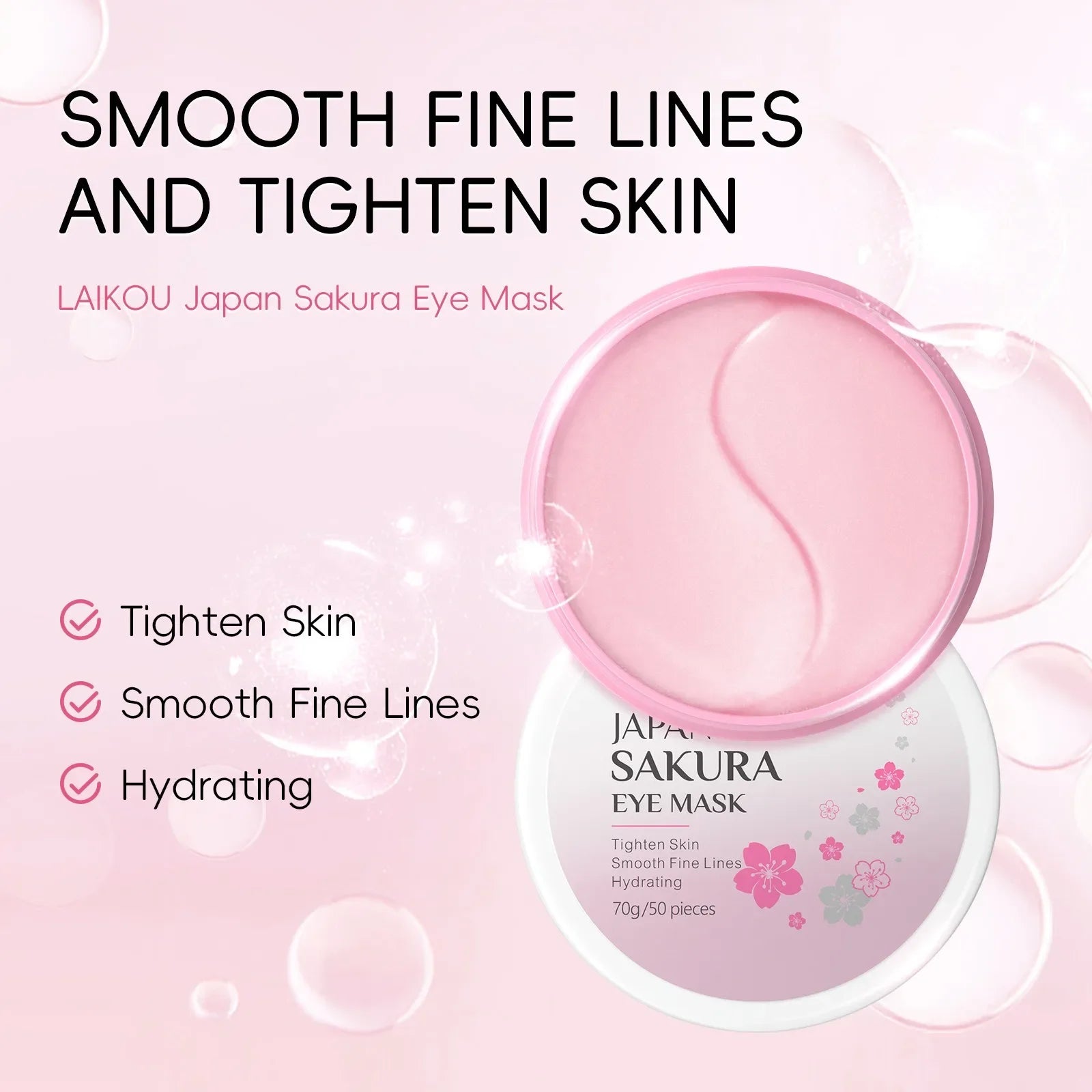 24-Piece Sakura Skin Care Set – Eye & Lip Masks, Serum, Mud Masks, Cleanser, Toner, Essence & Cream