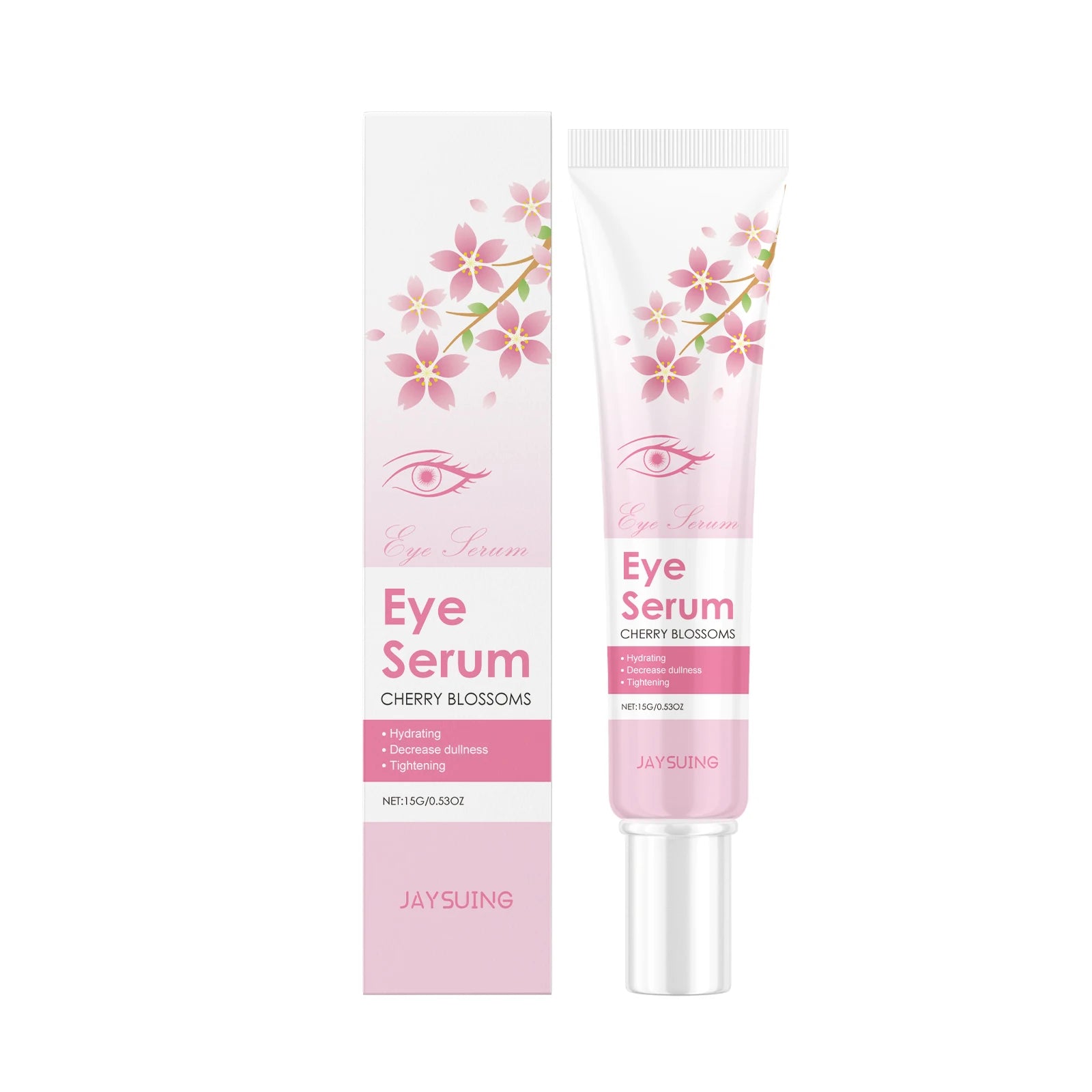 Sakura Skincare Set for Women – Moisturiser, Serum, Toner, Cleanser & Eye Cream Anti-Wrinkle Kit
