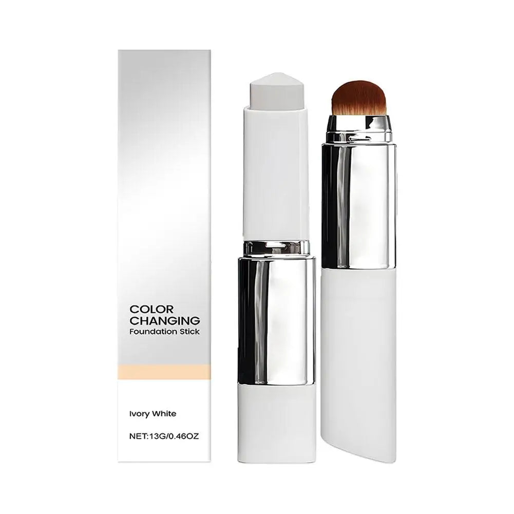 2-in-1 Color-Changing Foundation Stick – Lightweight, Moisturising & Full Coverage