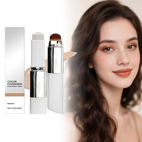 2-in-1 Color-Changing Foundation Stick – Lightweight, Moisturising & Full Coverage