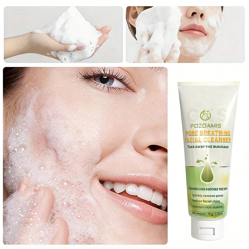 Gentle Facial Cleanser – Soothing & Smoothing Formula for Men and Women