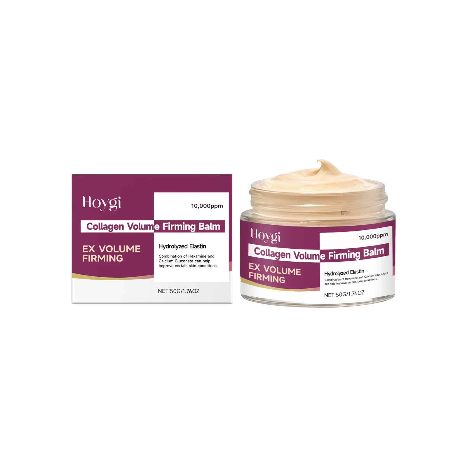 Calcium Skincare Set -Anti Aging Firming Serum Cream Fade Fine Lines Brighten Eye Patches Multi Balm Collagen Boosting Face Care