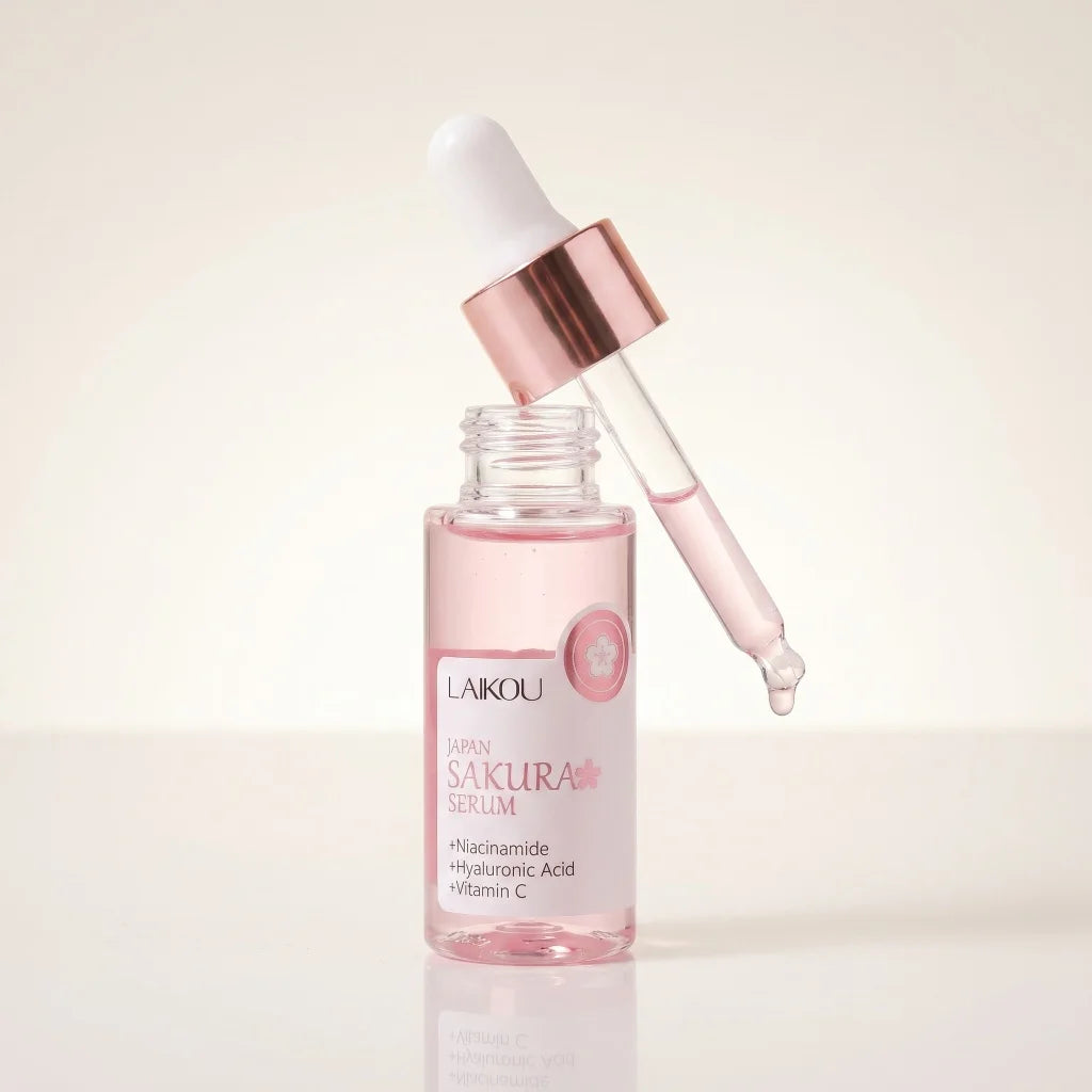 Sakura Facial Serum – Niacinamide, Hyaluronic Acid & Vitamin C for Bright, Hydrated Skin