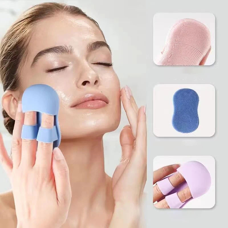 Silicone Face Cleansing Brush – Soft Deep Cleansing & Exfoliating Massager