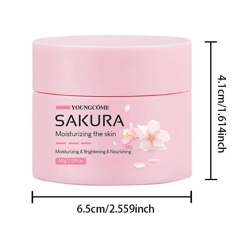 Sakura Cherry Blossom Essence Cream – Anti-Aging Moisturiser for Dry & Rough Skin