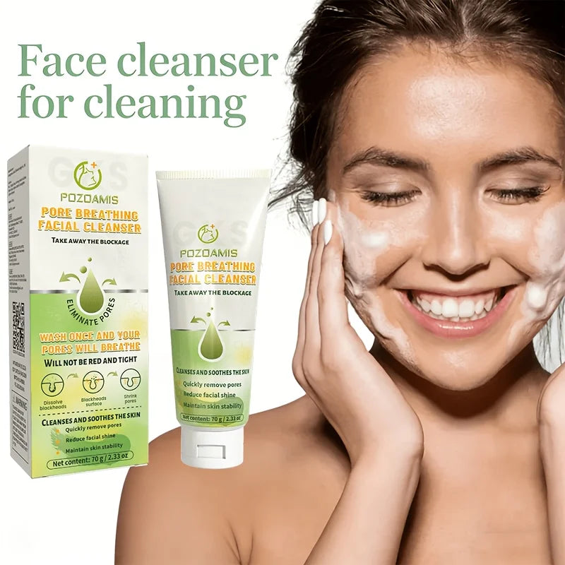 Gentle Facial Cleanser – Soothing & Smoothing Formula for Men and Women