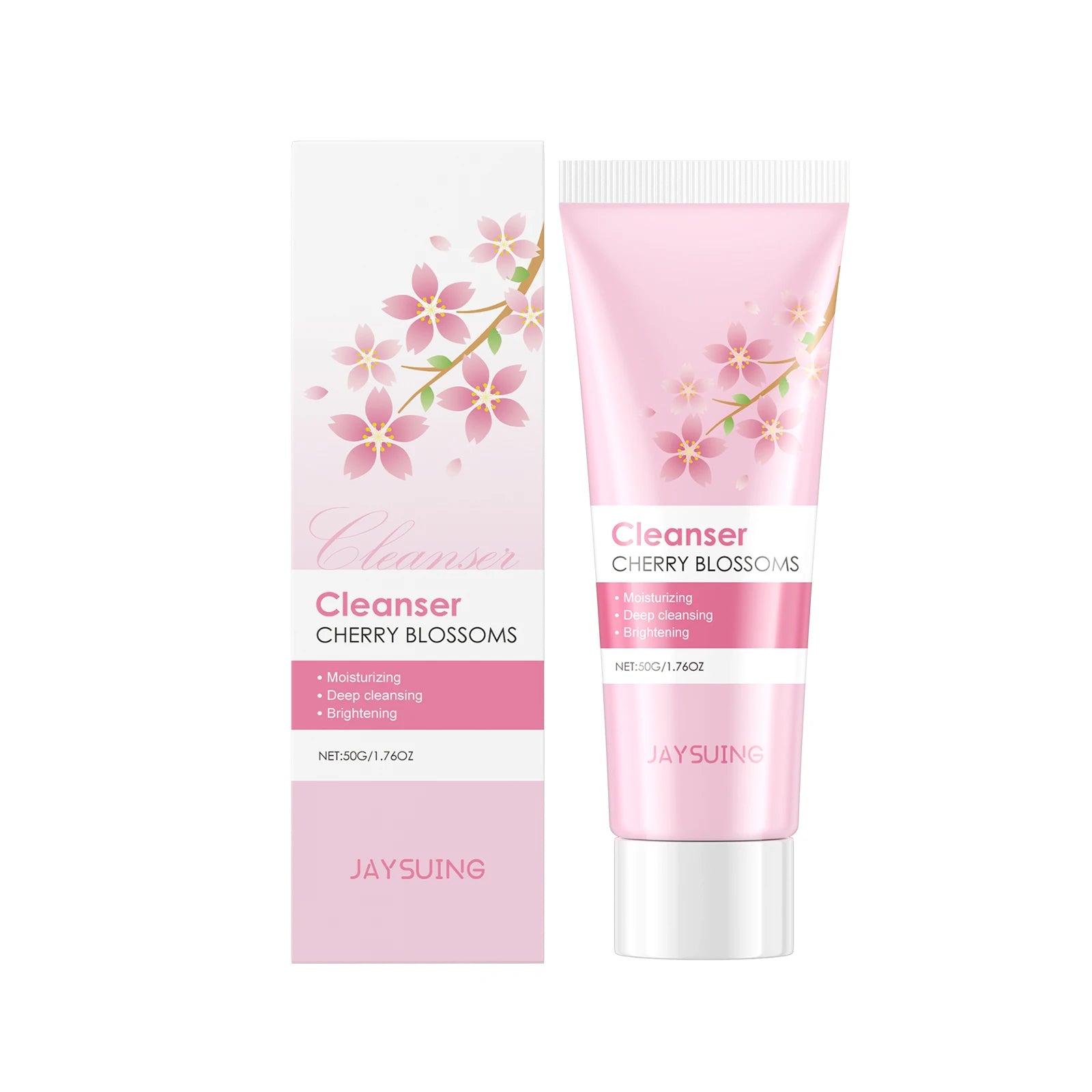 Sakura Skincare Set for Women – Moisturiser, Serum, Toner, Cleanser & Eye Cream Anti-Wrinkle Kit