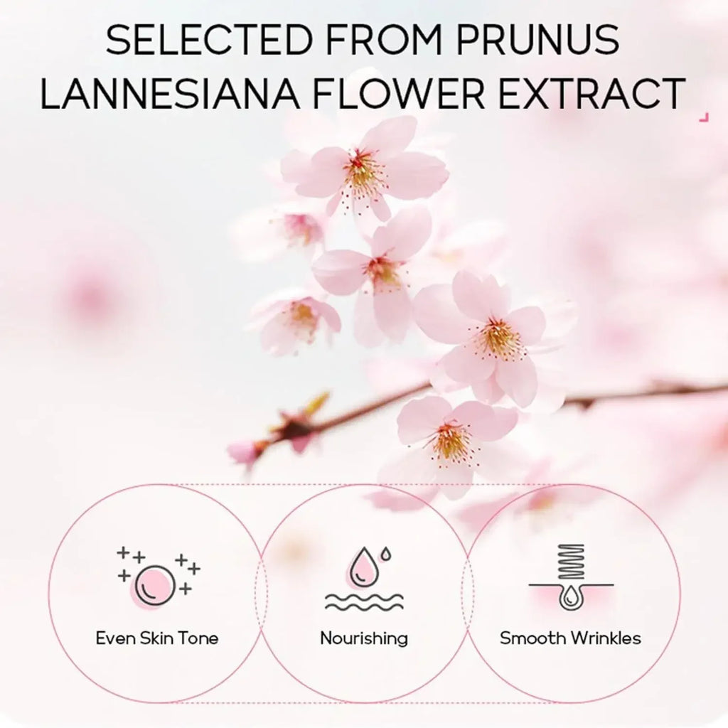 24-Piece Sakura Skin Care Set – Eye & Lip Masks, Serum, Mud Masks, Cleanser, Toner, Essence & Cream