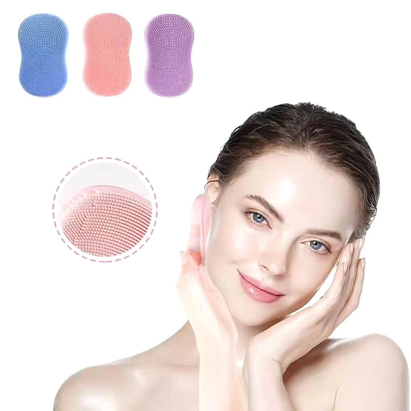 Silicone Face Cleansing Brush – Soft Deep Cleansing & Exfoliating Massager