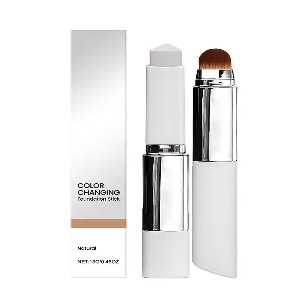 2-in-1 Color-Changing Foundation Stick – Lightweight, Moisturising & Full Coverage